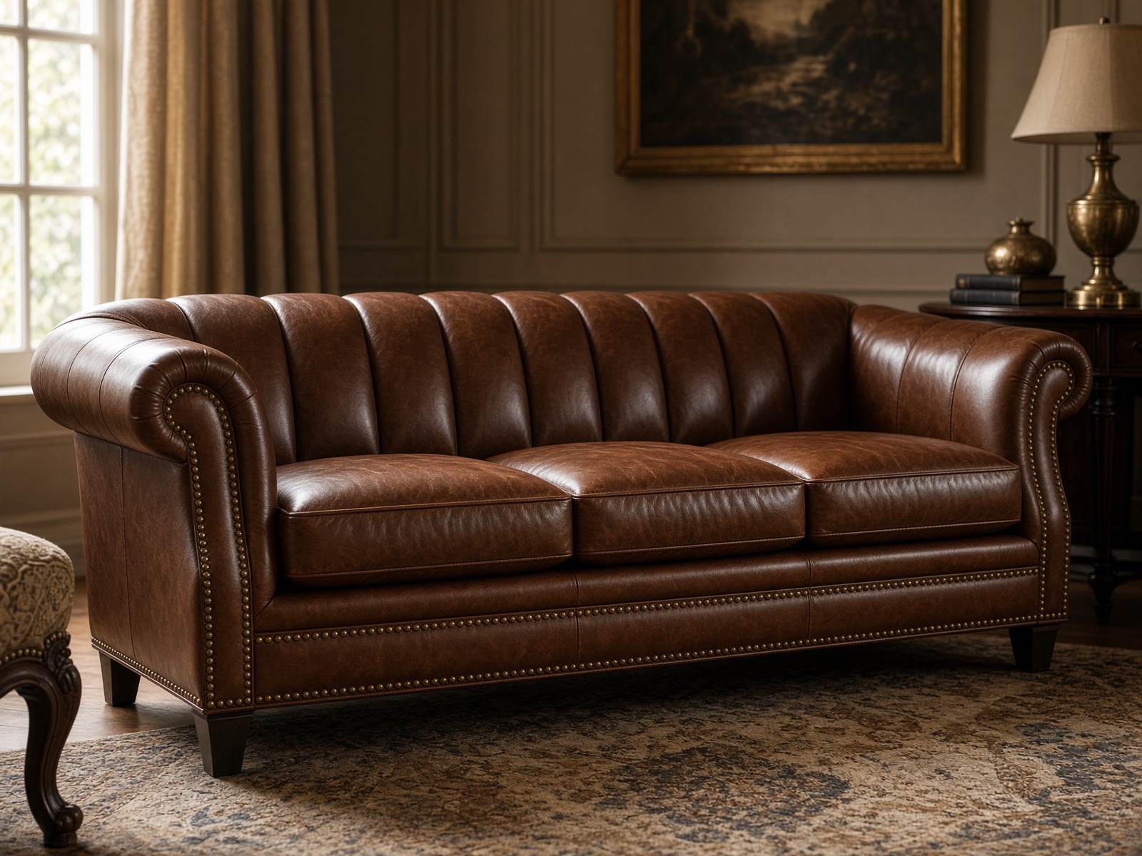 Leather sofa repair