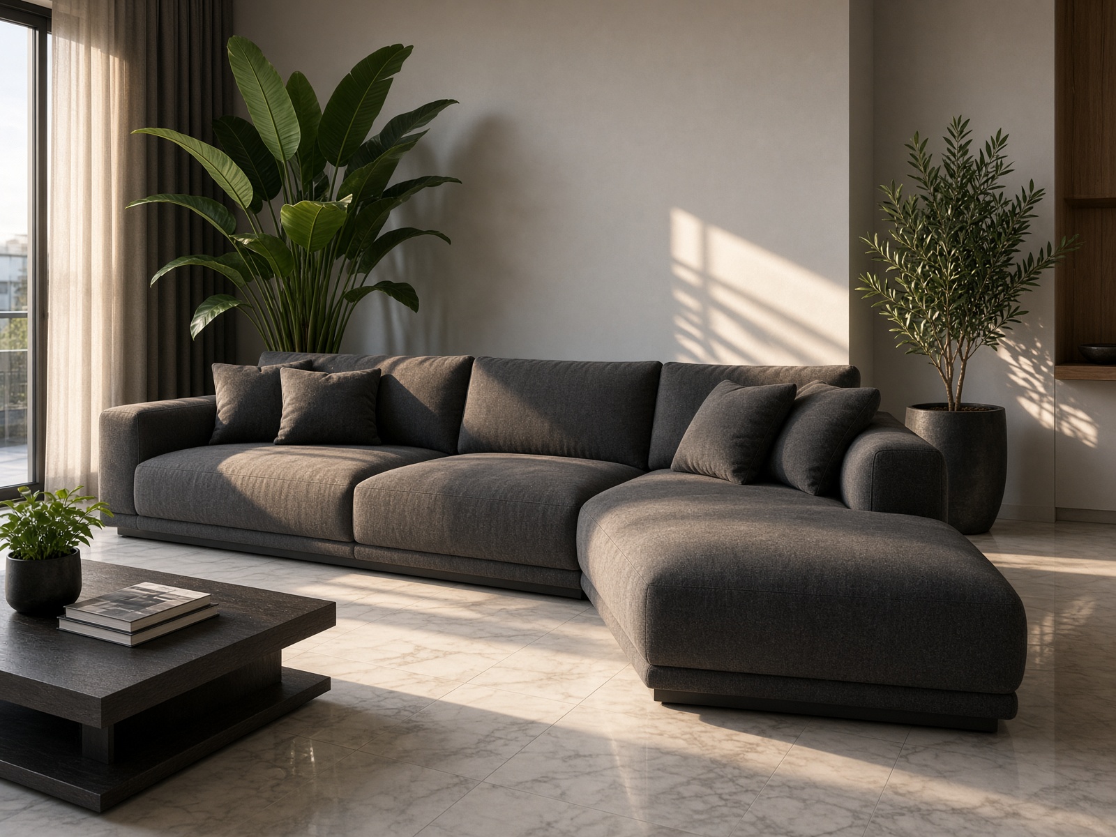 L-shaped sectional